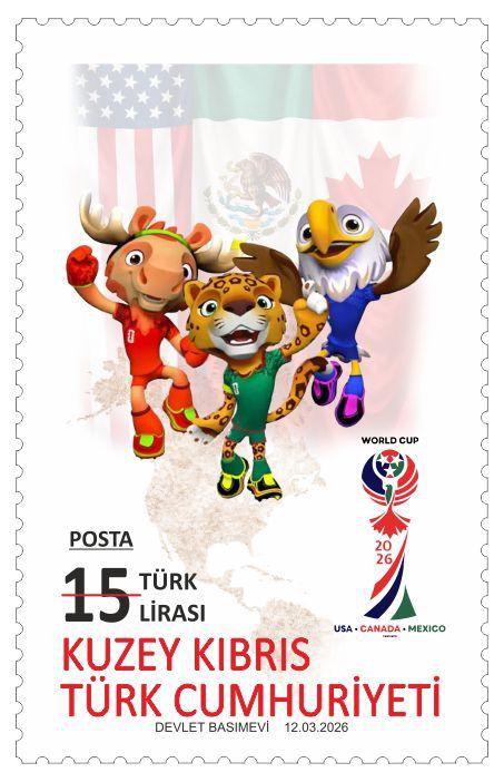 North Cyprus Stamps 2026 World Cup sample img 1