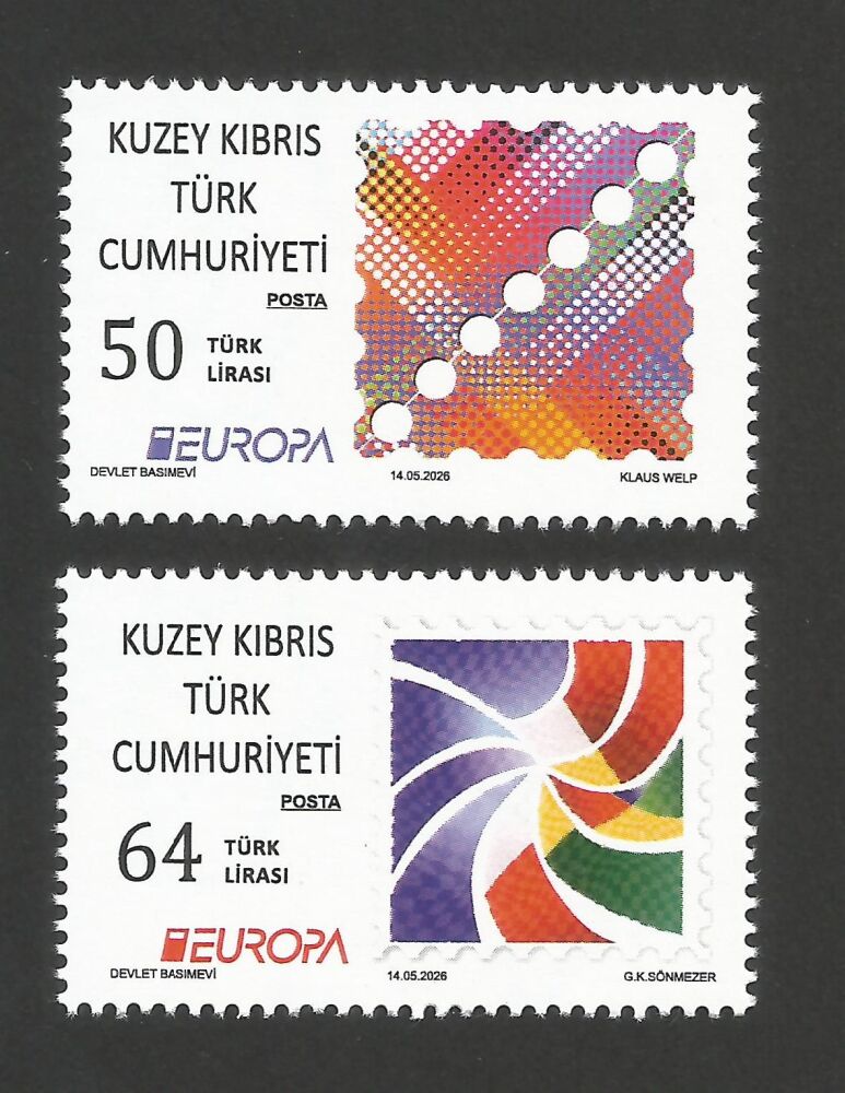 North Cyprus 2026 (b) 70th Anniversary stamp Europa, United in common aims - MINT