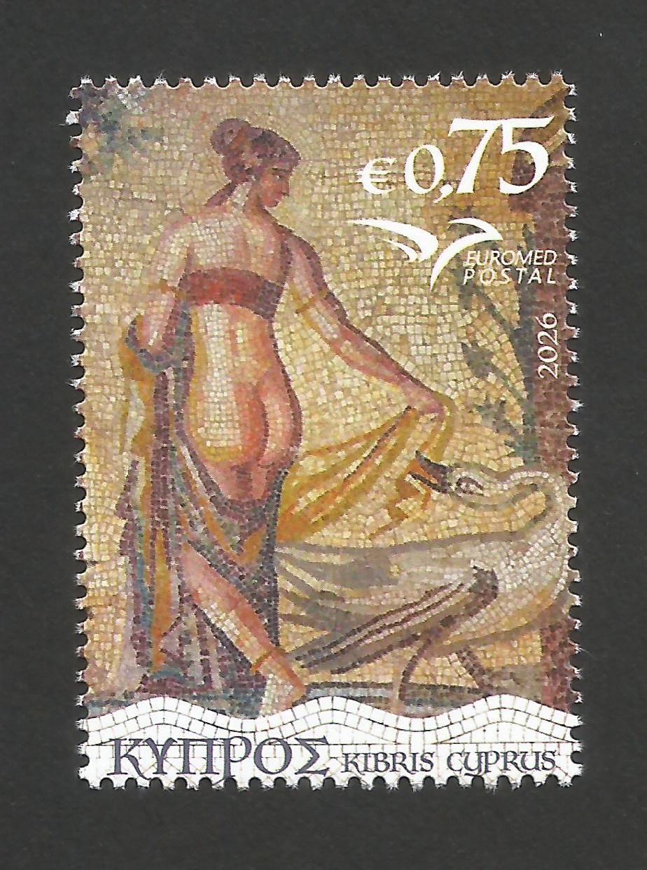Cyprus Stamps Euromed 2026 Mosaics of the Mediterranean - MINT