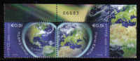 Cyprus Stamps SG 1186-87 2009 Planet Earth Control numbers - MINT (d546)