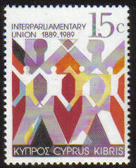 Cyprus Stamps SG 745 1989 15 cent Non-aligned conference - MINT