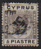 Cyprus Stamps SG 104 1924 Half Piastre - USED (e491)