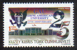 North Cyprus Stamps SG 0716 2010 25th Anniversary of Girne American univers