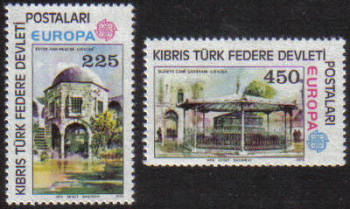 North Cyprus Stamps SG 063-64 1978 Europa - MINT