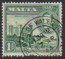 Malta Stamps SG 0219a 1943 1 Penny - USED (e868)
