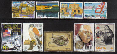 Malta Stamps 1990s Selection - USED (e903)