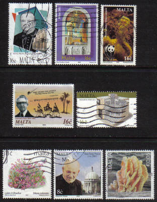 Malta Stamps 2000s Selection - USED (e904)