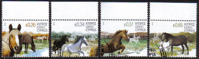 Cyprus Stamps SG 2012 (a) Horses - USED (g003)