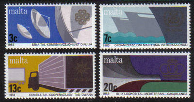 Malta Stamps SG 0714-17 1983 Anniversaries and Events - MINT