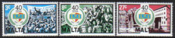 Malta Stamps SG 0722-24 1983 General Workers Union - MINT