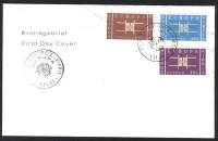Cyprus Stamps SG 234-36 1963 Europa Emblem - Unofficial FDC (e985)