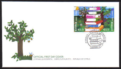 Cyprus Stamps SG 1219-20 2010 Europa Childrens books - Official FDC