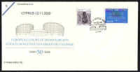 Cyprus Stamps SG 1206 2009 50 years of the European Court of Human Rights - Cachet Unofficial FDC (b659)