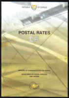 Booklet Cyprus Postal rates 2009 Issue - UNUSED Condition English