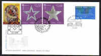 Cyprus Stamps SG 1206 and 1207-09 2009 European Court of Human Rights and Christmas issues - Unofficial FDC (b656)