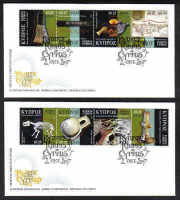 Cyprus Stamps SG 1137-44 2007 Cyprus through the ages part 1 - Official FDC (a396)