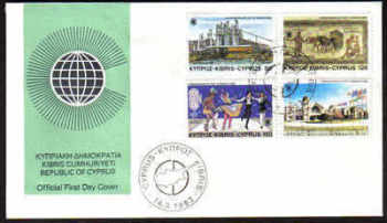 Cyprus Stamps SG 598-01 1983 Commonwealth Day - Official FDC (a108)