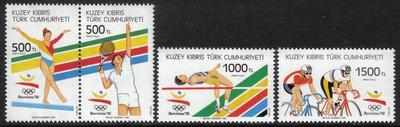 North Cyprus Stamps SG 336-39 1992 Barcelona Olympic games - MINT