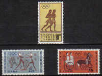 Cyprus Stamps SG 246-48 1964 Tokyo Olympic Games - MINT