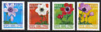 Cyprus Stamps SG 1158-61 2008 Anemone - MINT