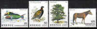 Cyprus Stamps SG 523-26 1979 Flora and Fauna - MINT