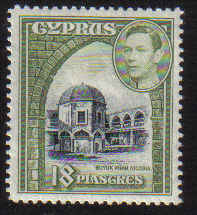 Cyprus Stamps SG 160 1938 18 Piastres - MLH