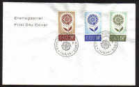 Cyprus Stamps SG 249-51 1964 Europa Flower - Unofficial FDC (a652)