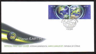 Cyprus Stamps SG 1186-87 2009 Planet Earth - Official FDC (a802)