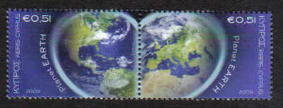 Cyprus Stamps SG 1186-87 2009 Planet Earth - MINT