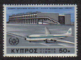 Cyprus Stamps SG 311 1967 50 Mils - MLH