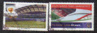 North Cyprus Stamps SG 0594-95 2004 50th Anniversary of UEFA Football - Used (b104)