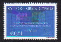 Cyprus Stamps SG 1206 2009 50th Anniversary of the European Court of Human Rights - MINT