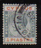 Cyprus Stamps SG 103 1924 1/4 Piastre - Used (b305)