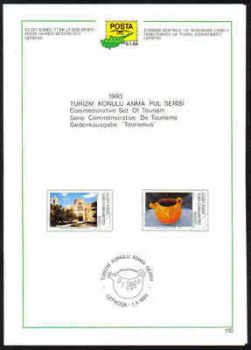 North Cyprus Stamps Leaflet 118 - 1993 Tourism