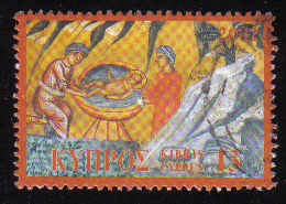 Cyprus Stamps SG 1045 2002 13c Christmas - Used (b412)