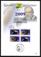 North Cyprus Stamps Leaflet 238 - 2009 Europa Astronomy