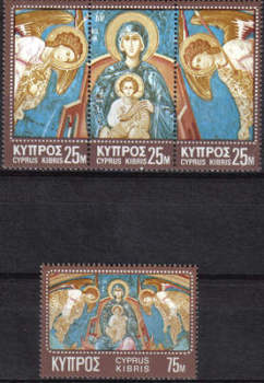 Cyprus Stamps SG 354-57 1970 Christmas - MLH