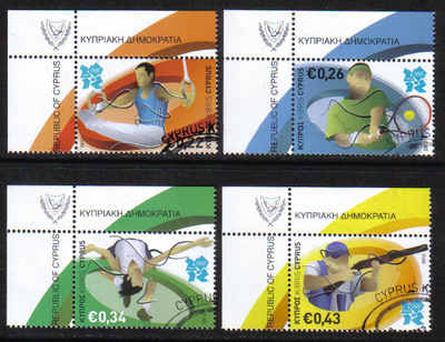 Cyprus Stamps SG 2012 (b) London Olympic Games - CTO USED (g056)