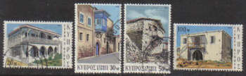 Cyprus Stamps SG 406-09 1973 Traditional Cypriot architecture - USED (g048)