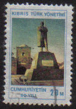 North Cyprus Stamps SG 005 1974 20m - USED (g084)