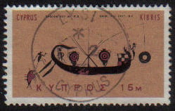 LYSI Cyprus Stamps postmark DS4 Date Single Circle - (e787)