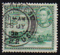 PLATRES Cyprus Stamps postmark DD6 Datestamp Double Circle - (g250)