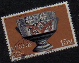 ASTROMERITIS Cyprus Stamps postmark DS7 Date Single Circle - (g452)