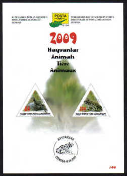 North Cyprus Stamps Leaflet 240 2009 Animals