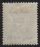 SG 53 1903 back view of Cyprus postage stamp