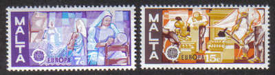 Malta Stamps SG 0562-63 1976 Europa - MINT