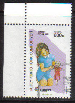 North Cyprus Stamps SG 251 1989 600TL - CTO USED (g607