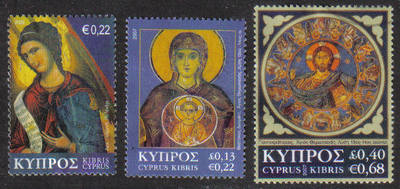 Cyprus Stamps SG 1153-55 2007 Christmas - USED (g638)