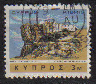 Cyprus Stamps SG 283 1966 2nd Definitives Antiquities 3 Mils - USED (g710)