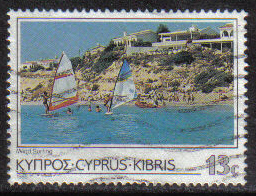 Cyprus Stamps SG 655 1985 13 Cent - USED (g864)